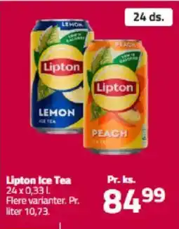 Fleggaard Lipton Ice Tea tilbud