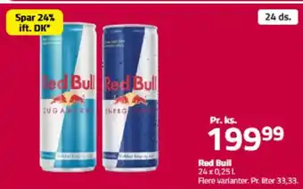 Fleggaard RED BULL tilbud