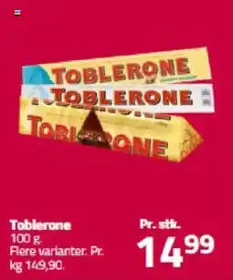 Fleggaard TOBLERONE tilbud