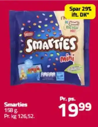 Fleggaard Smarties tilbud