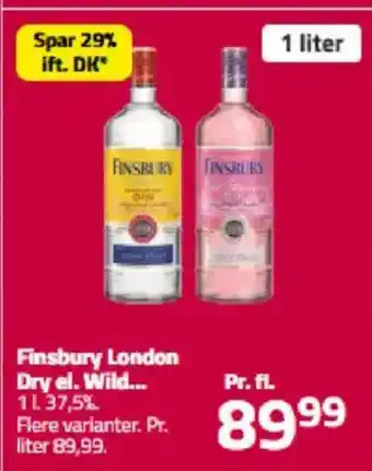 Fleggaard Finsbury London Dry el. Wild.. tilbud