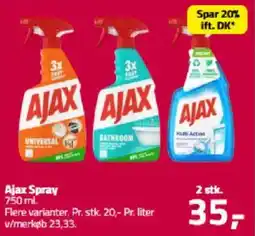 Fleggaard AJAX Spray tilbud