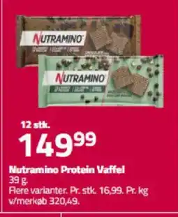 Fleggaard NUTRAMINO Protein Vaffel tilbud