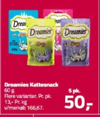 Fleggaard Dreamies Kattesnack tilbud