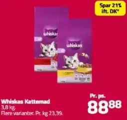 Fleggaard Whiskas Kattemad tilbud