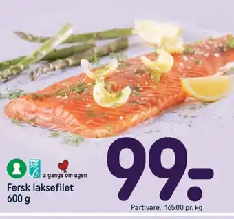 REMA 1000 Fersk laksefilet tilbud