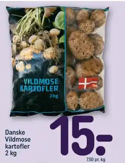 REMA 1000 Danske Vildmose kartofler tilbud