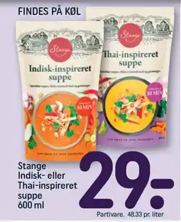 REMA 1000 Stange Indisk- eller Thai-inspireret suppe tilbud