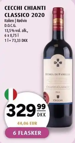 Scandinavian Park CECCHI CHIANTI CLASSICO 2020 tilbud