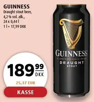 Scandinavian Park GUINNESS tilbud