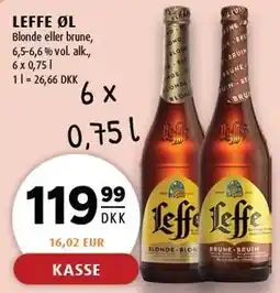 Scandinavian Park LEFFE ØL tilbud