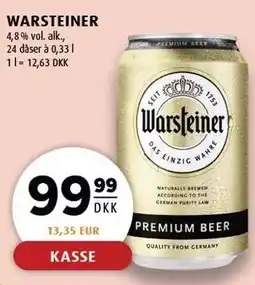 Scandinavian Park WARSTEINER tilbud