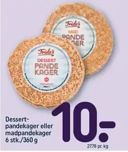 REMA 1000 Dessert- pandekager eller madpandekager tilbud