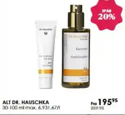 Matas Alt dr. hauschka tilbud