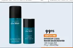 Matas DAVIDOFF COOL WATER DEODORANTER tilbud