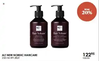 Matas ALT NEW NORDIC HAIRCARE tilbud