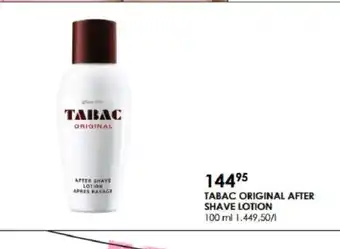 Matas TABAC ORIGINAL AFTER SHAVE LOTION tilbud