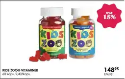 Matas KIDS ZOOⓇ VITAMINER tilbud