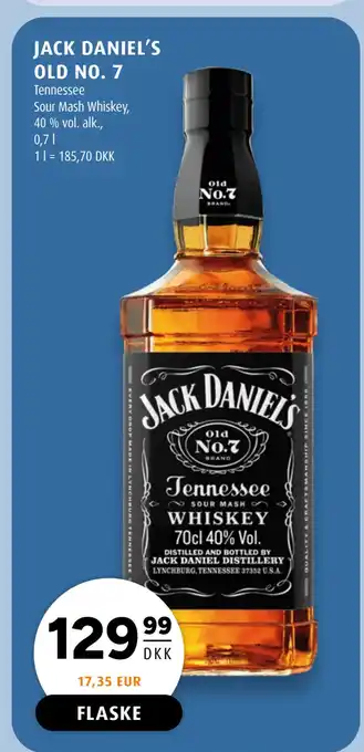 Scandinavian Park JACK DANIEL’S OLD NO. 7 tilbud