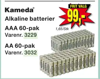 Harald Nyborg Alkaline batterier AAA 60-pak tilbud