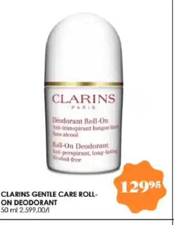 Matas CLARINS GENTLE CARE ROLL- ON DEODORANT tilbud