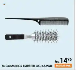 Matas M.COSMETICS BØRSTER OG KAMME FAST LAV PRIS tilbud