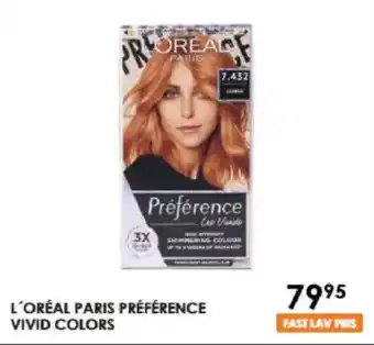 Matas L'ORÉAL PARIS PRÉFÉRENCE VIVID COLORS tilbud