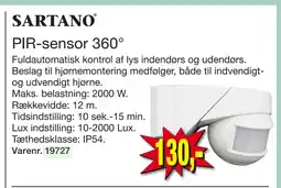 Harald Nyborg PIR-sensor 360° tilbud