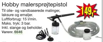 Harald Nyborg Hobby malersprøjtepistol tilbud