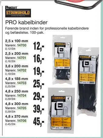 Harald Nyborg PRO kabelbinder tilbud