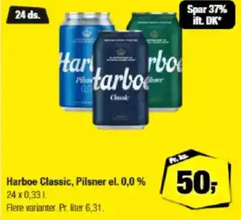 Calle Harboe Classic, Pilsner el. 0,0% tilbud