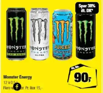 Calle Monster Energy tilbud