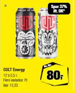 Calle CULT Energy 12x0,5 L tilbud