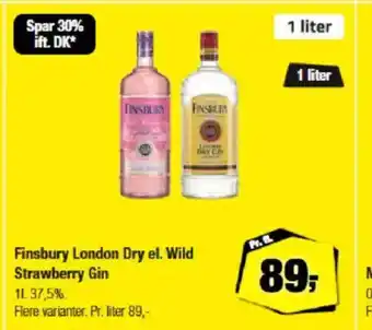 Calle Finsbury London Dry el. Wild tilbud