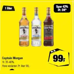 Calle Captain Morgan tilbud