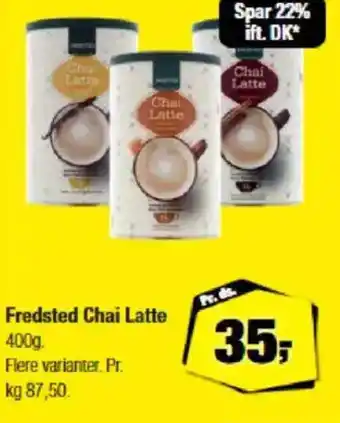 Calle Fredsted Chai Latte tilbud