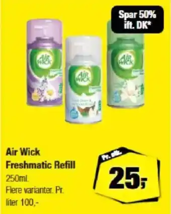 Calle Air Wick Freshmatic Refill tilbud