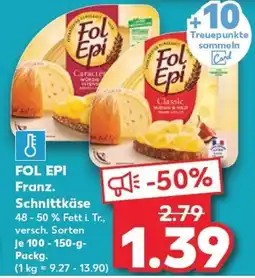 Kaufland FOL EPI Franz schnittkäse tilbud