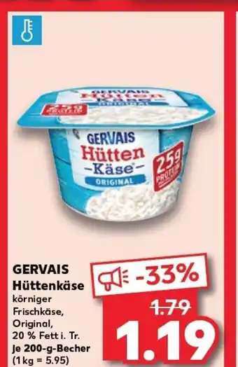 Kaufland GERVAIS Hüttenkäse tilbud