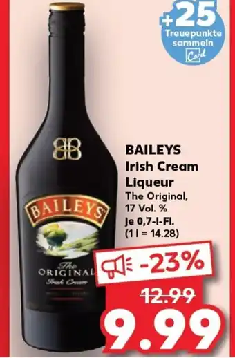 Kaufland BAILEYS Irish cream liqueur tilbud