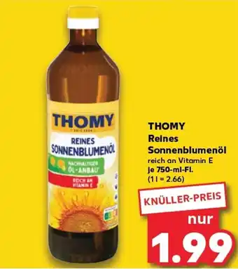 Kaufland THOMY Reines sonnenblumenöl tilbud