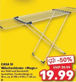 Kaufland CASA SI Wäscheständer magic tilbud