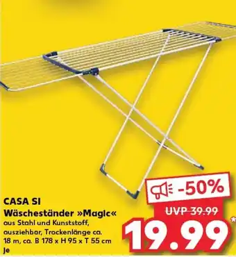 Kaufland CASA SI Wäscheständer magic tilbud