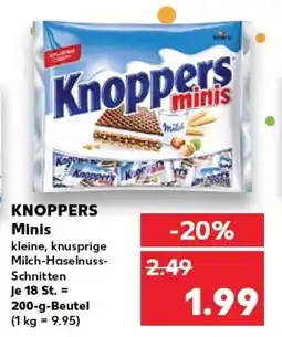 Kaufland KNOPPERS Minis tilbud