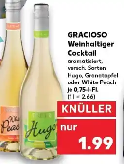 Kaufland GRACIOSO Weinhaltiger cocktail tilbud