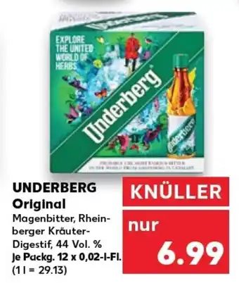 Kaufland UNDERBERG Original tilbud