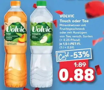 Kaufland VOLVIC  Touch oder tee tilbud