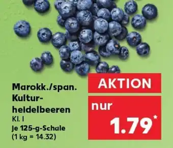 Kaufland Marokk./span. kultur- heidelbeeren tilbud