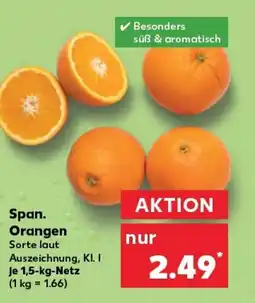 Kaufland Span. orangen tilbud