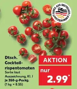 Kaufland Dtsch. cocktail- rispentomaten tilbud